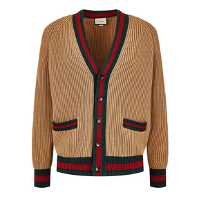 Knitted Web Cardigan