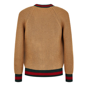 Knitted Web Cardigan