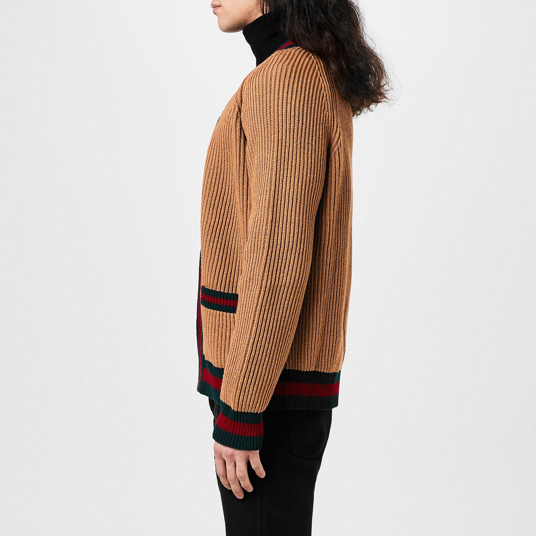 Knitted Web Cardigan