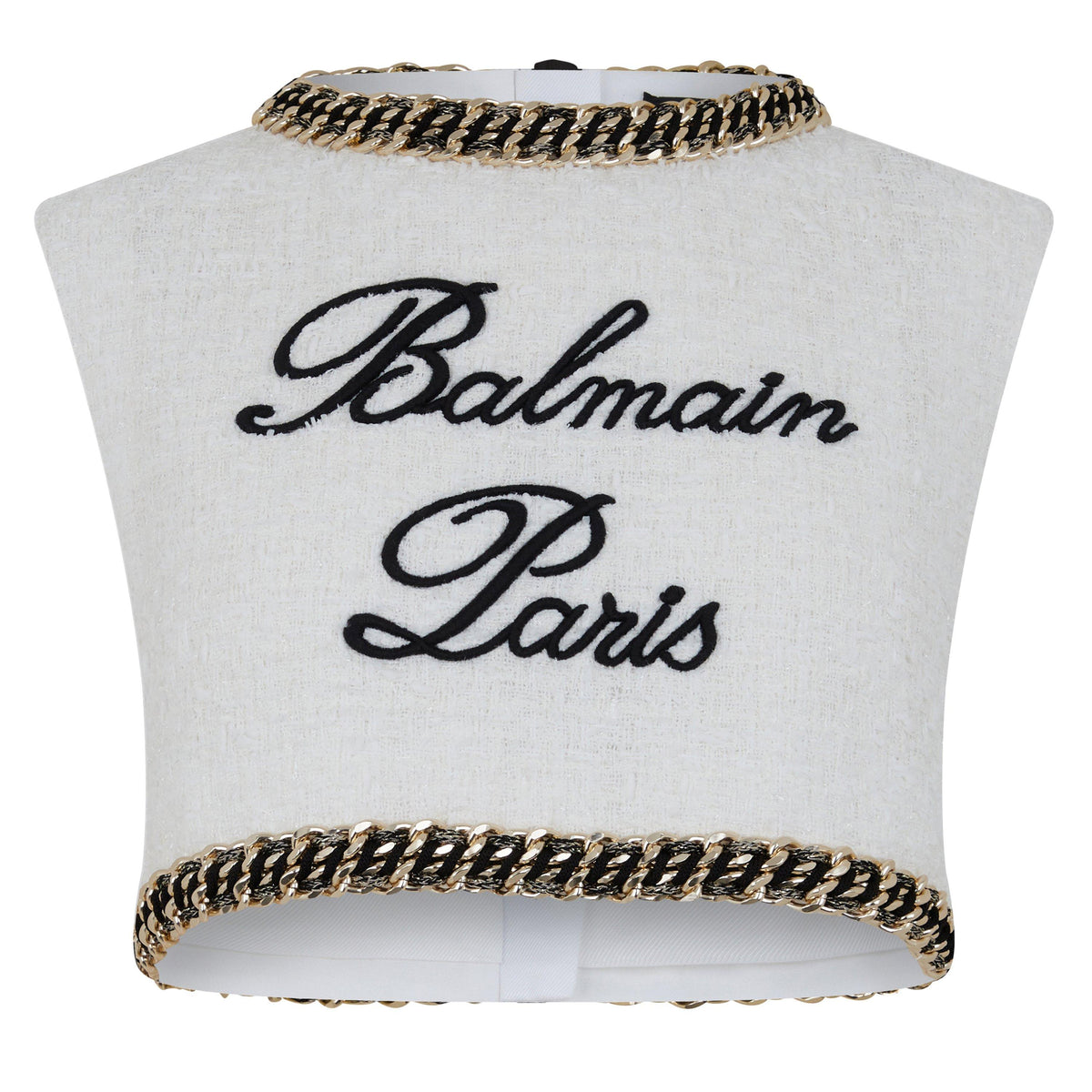 Embroidered Crop Top