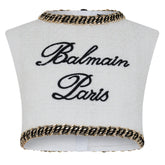 Embroidered Crop Top