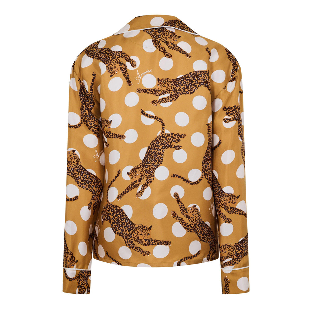 Leopard Pyjama Shirt