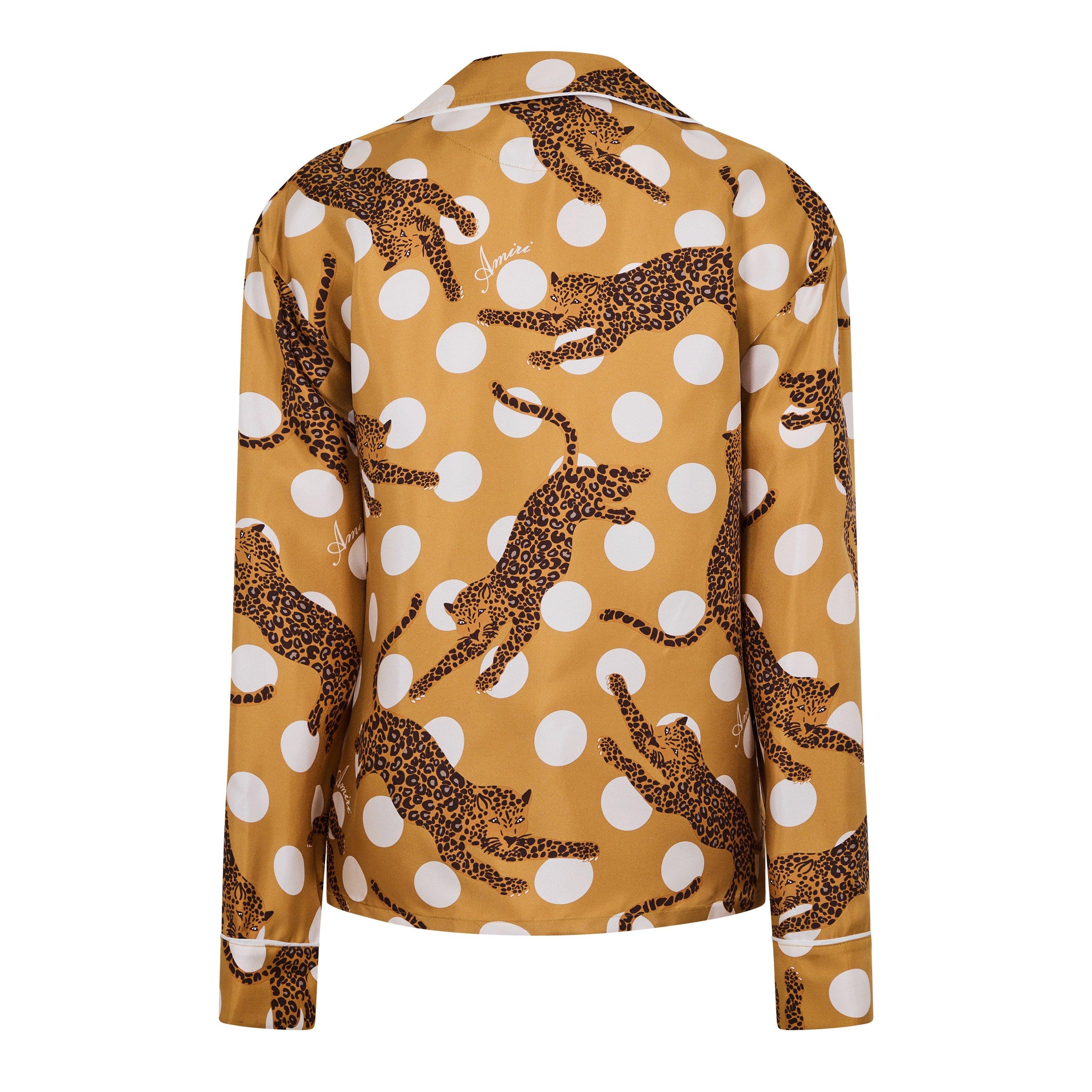 Leopard Pyjama Shirt