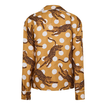 Leopard Pyjama Shirt