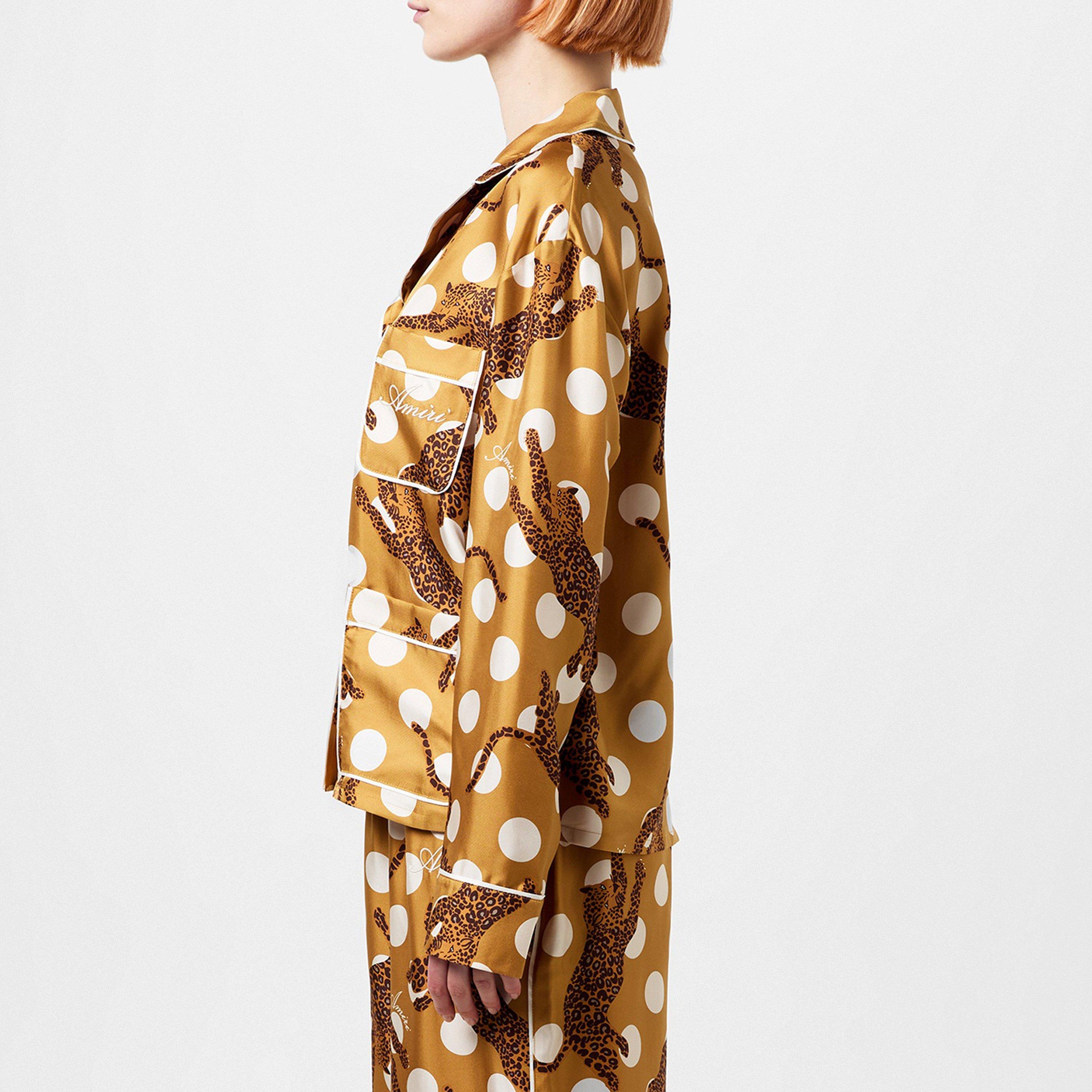 Leopard Pyjama Shirt