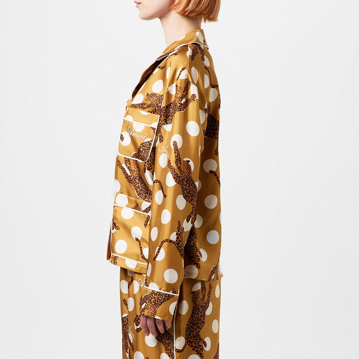 Leopard Pyjama Shirt