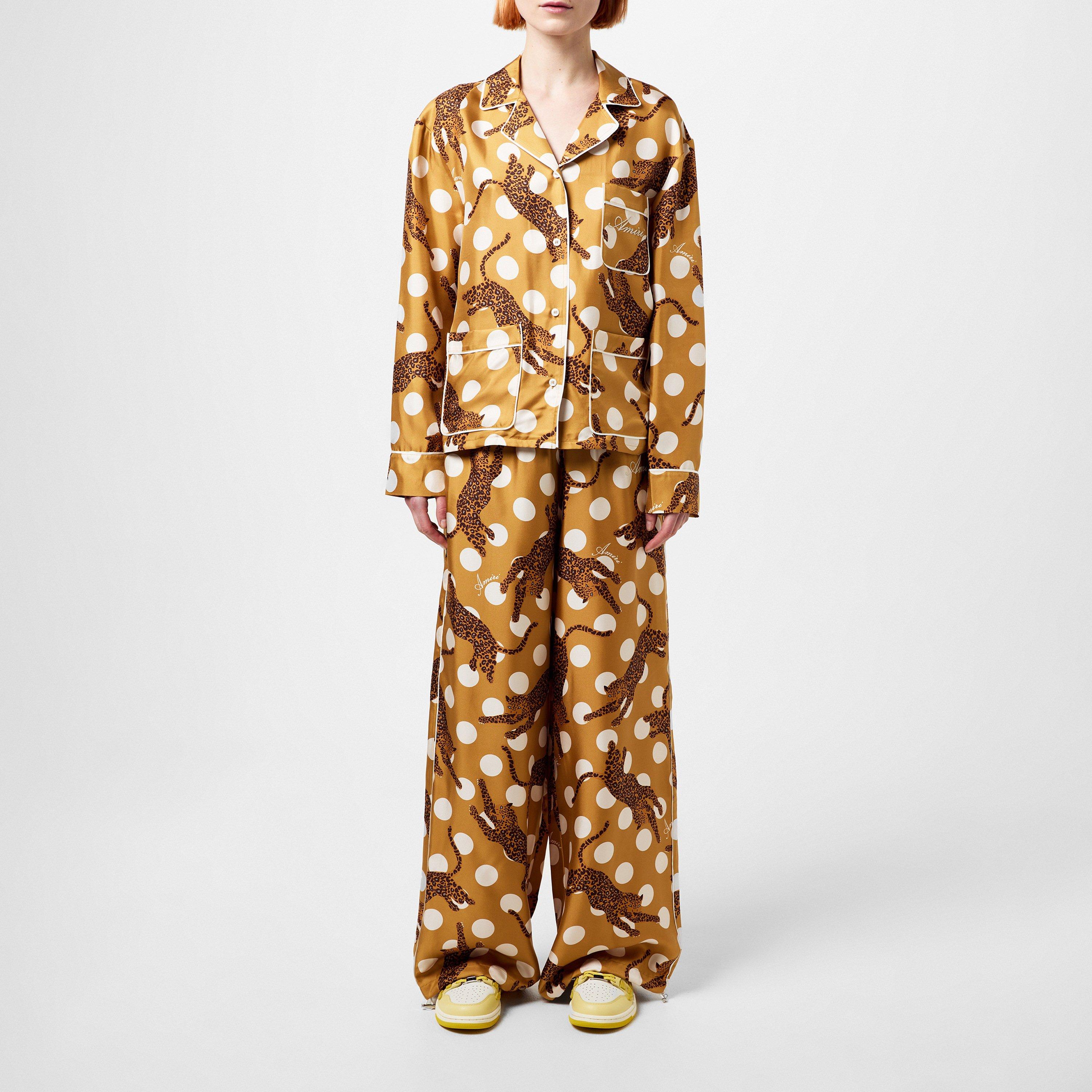 Leopard Pyjama Shirt