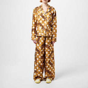 Leopard Pyjama Shirt