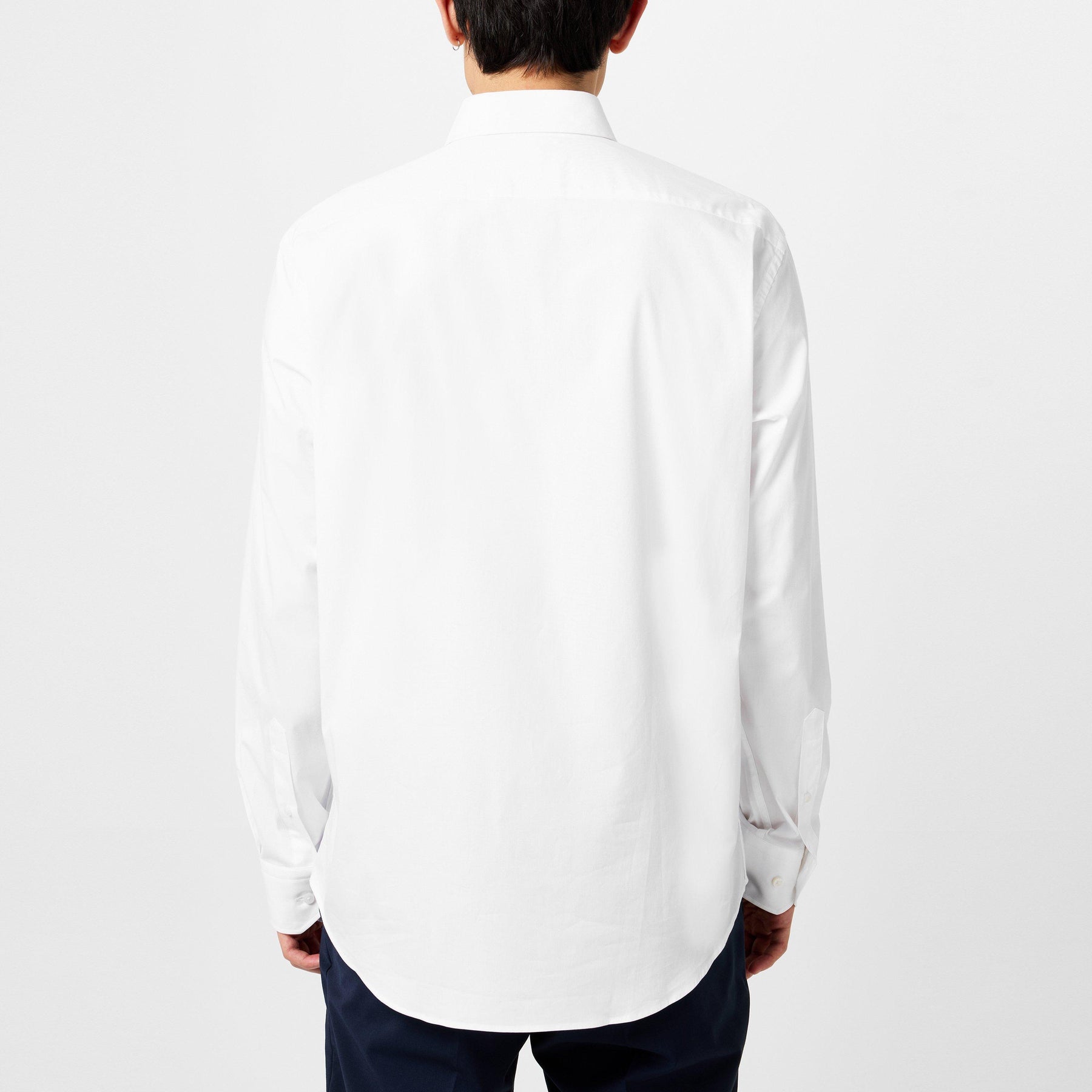 Men's Long Sleeve Plain Shirt