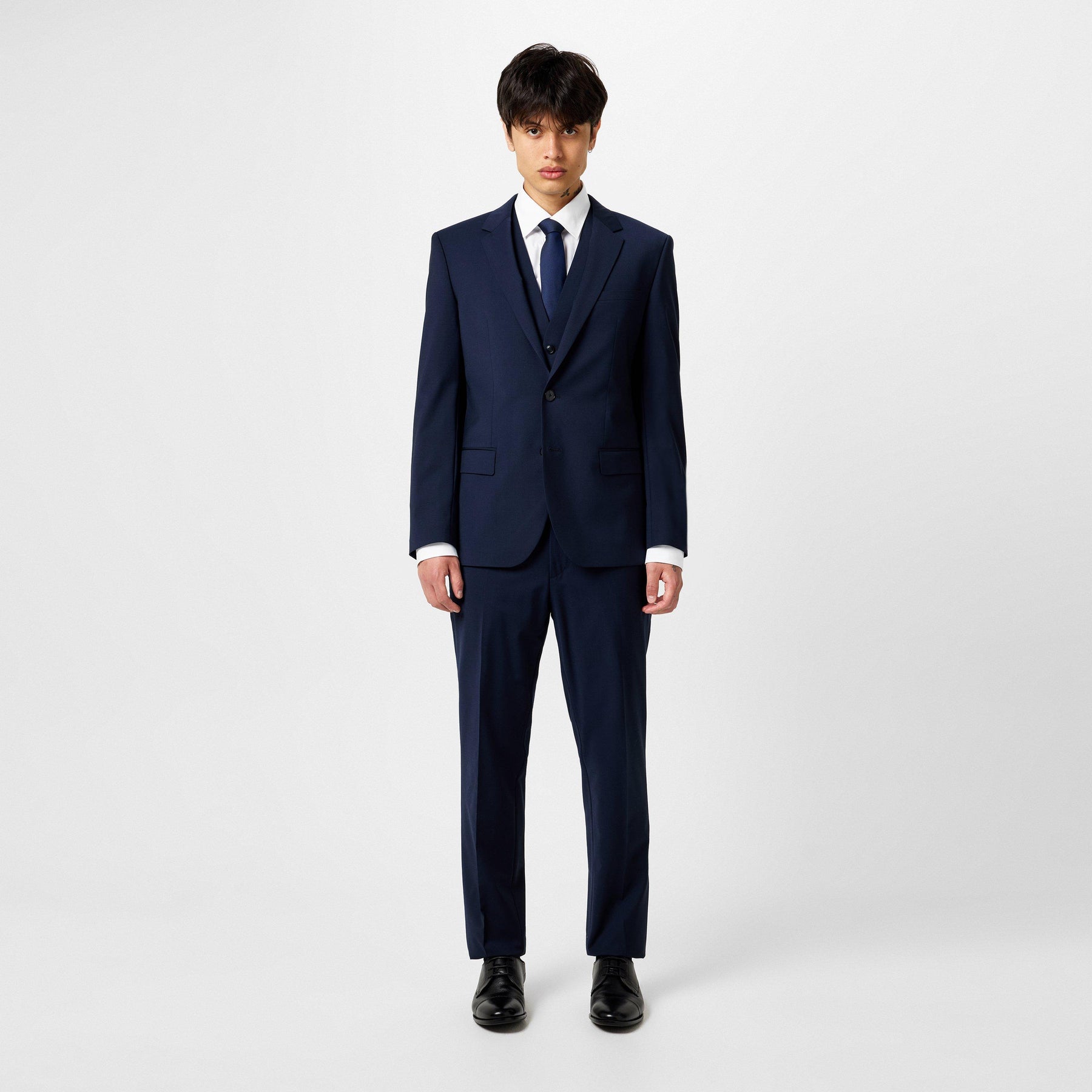 Men's Long Sleeve Plain Shirt