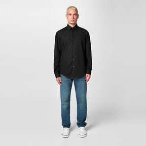 Men's Long Sleeve Plain Shirt