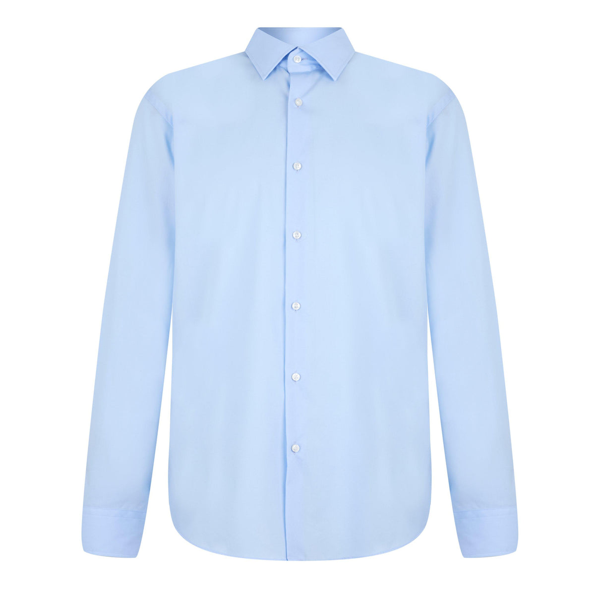 Men's Long Sleeve Plain Shirt