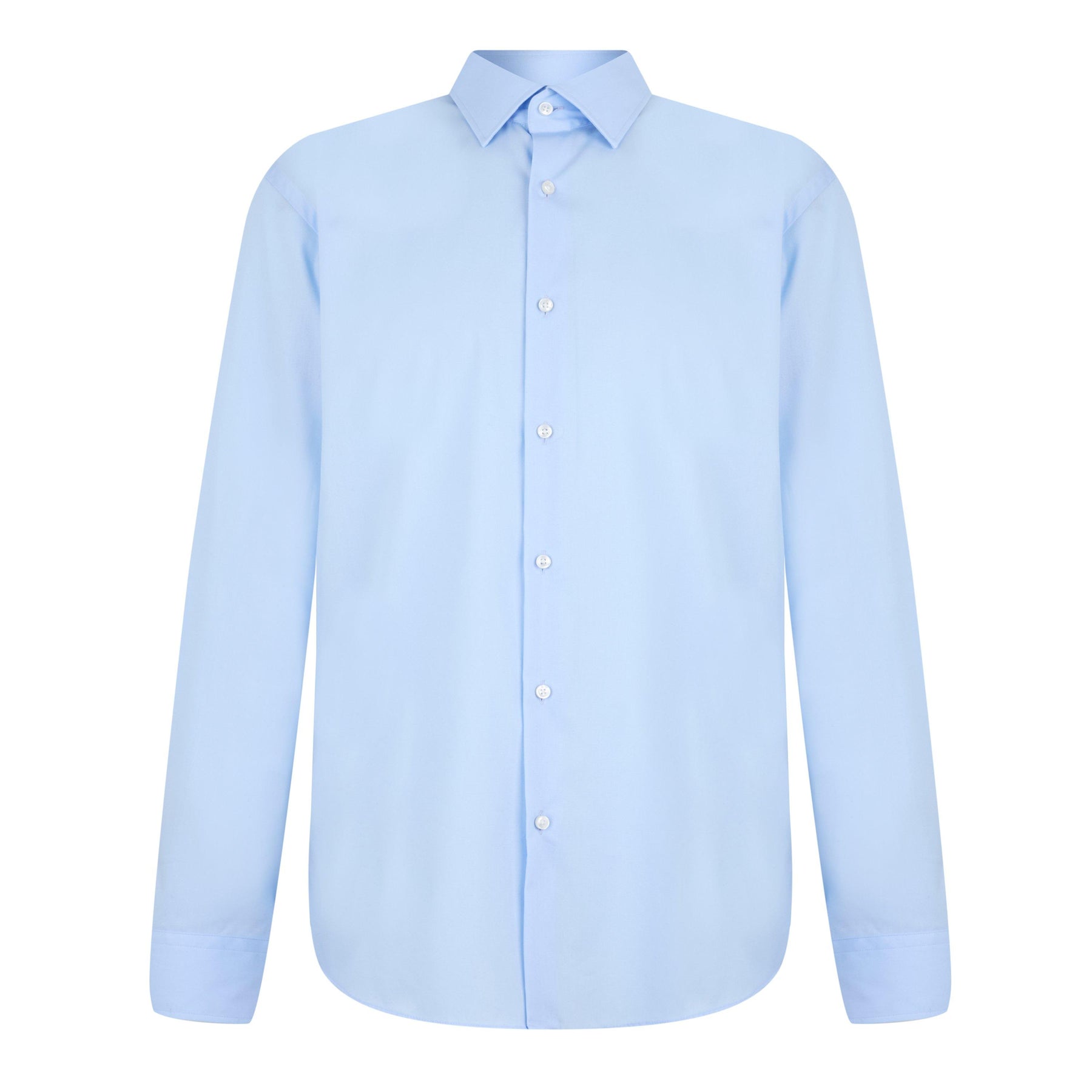 Men's Long Sleeve Plain Shirt
