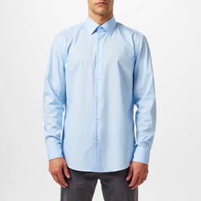 Men's Long Sleeve Plain Shirt