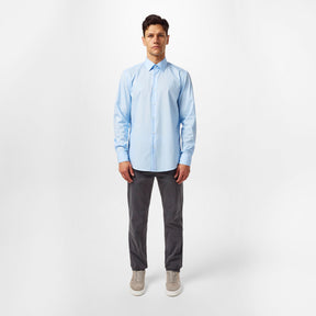Men's Long Sleeve Plain Shirt