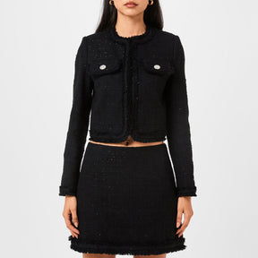 Tweed Cardigan Jacket