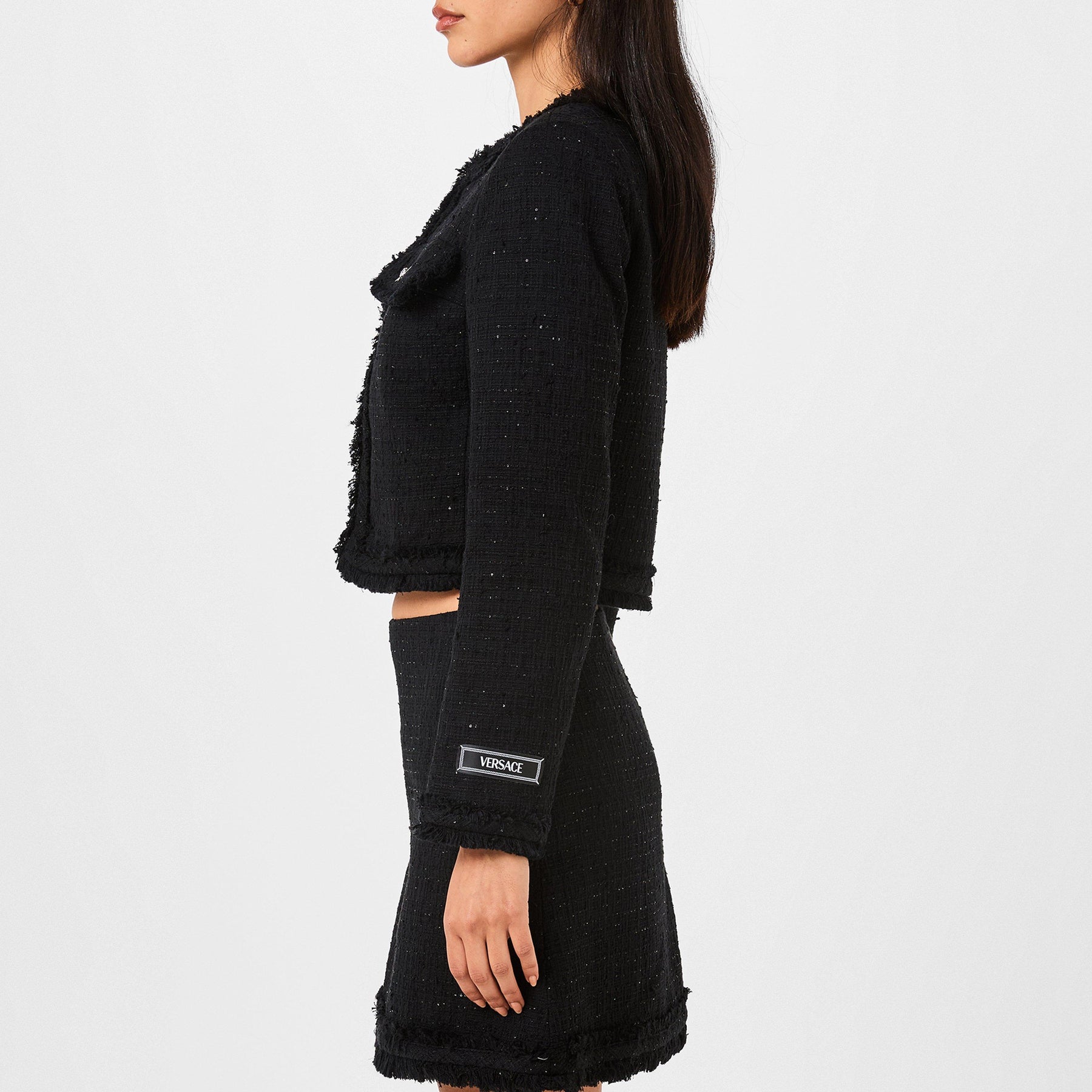 Tweed Cardigan Jacket