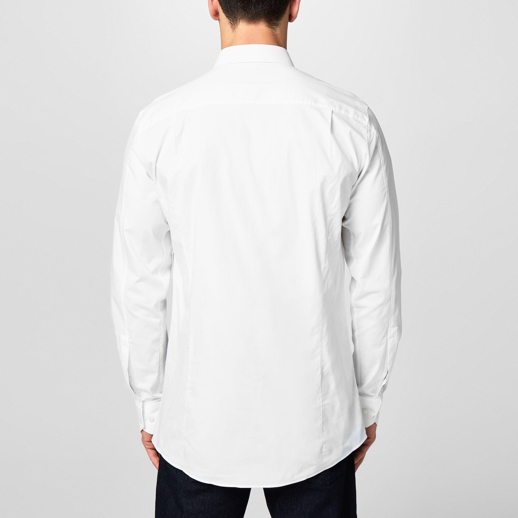 Men's Elisha Long Sleeve Plain Shirt
