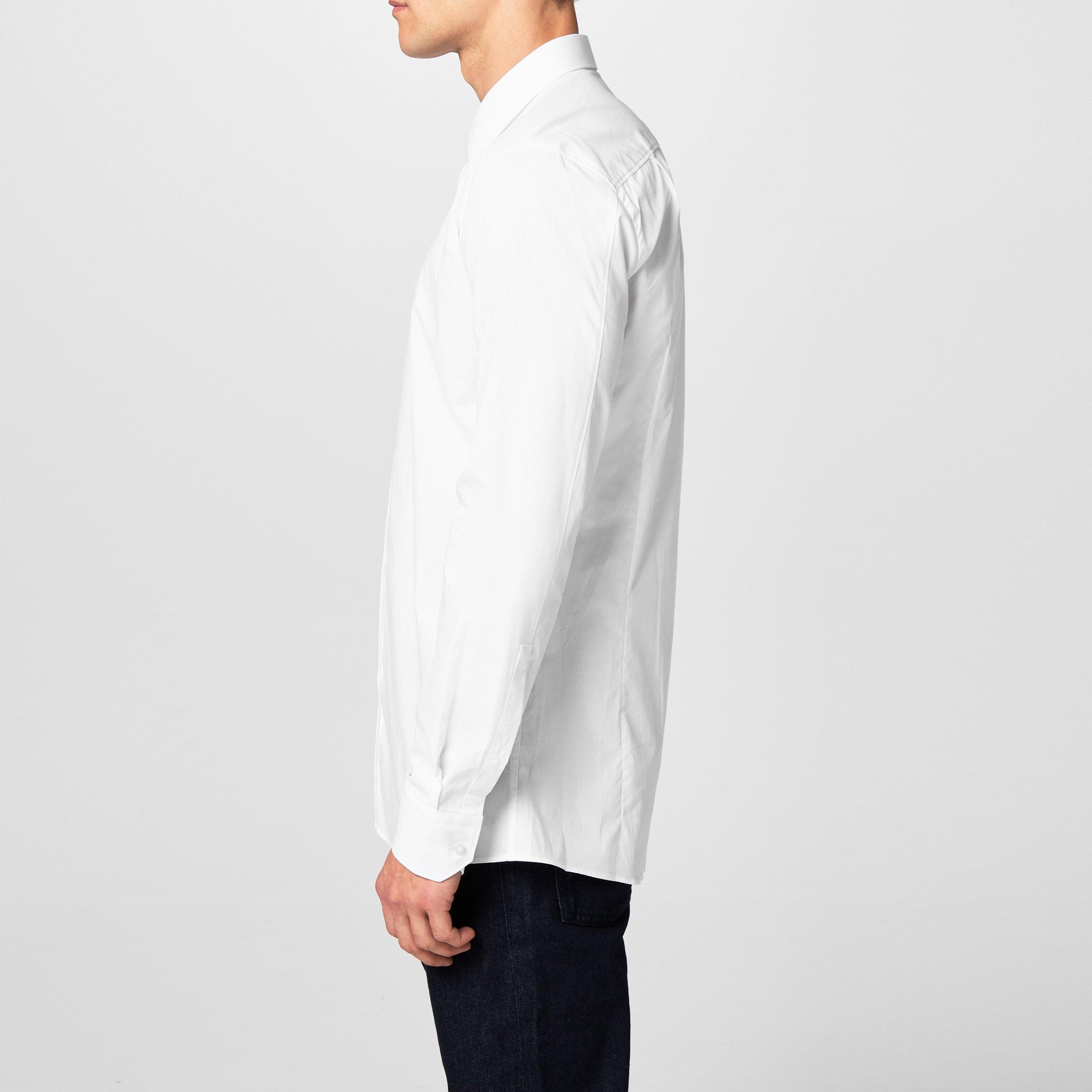 Men's Elisha Long Sleeve Plain Shirt
