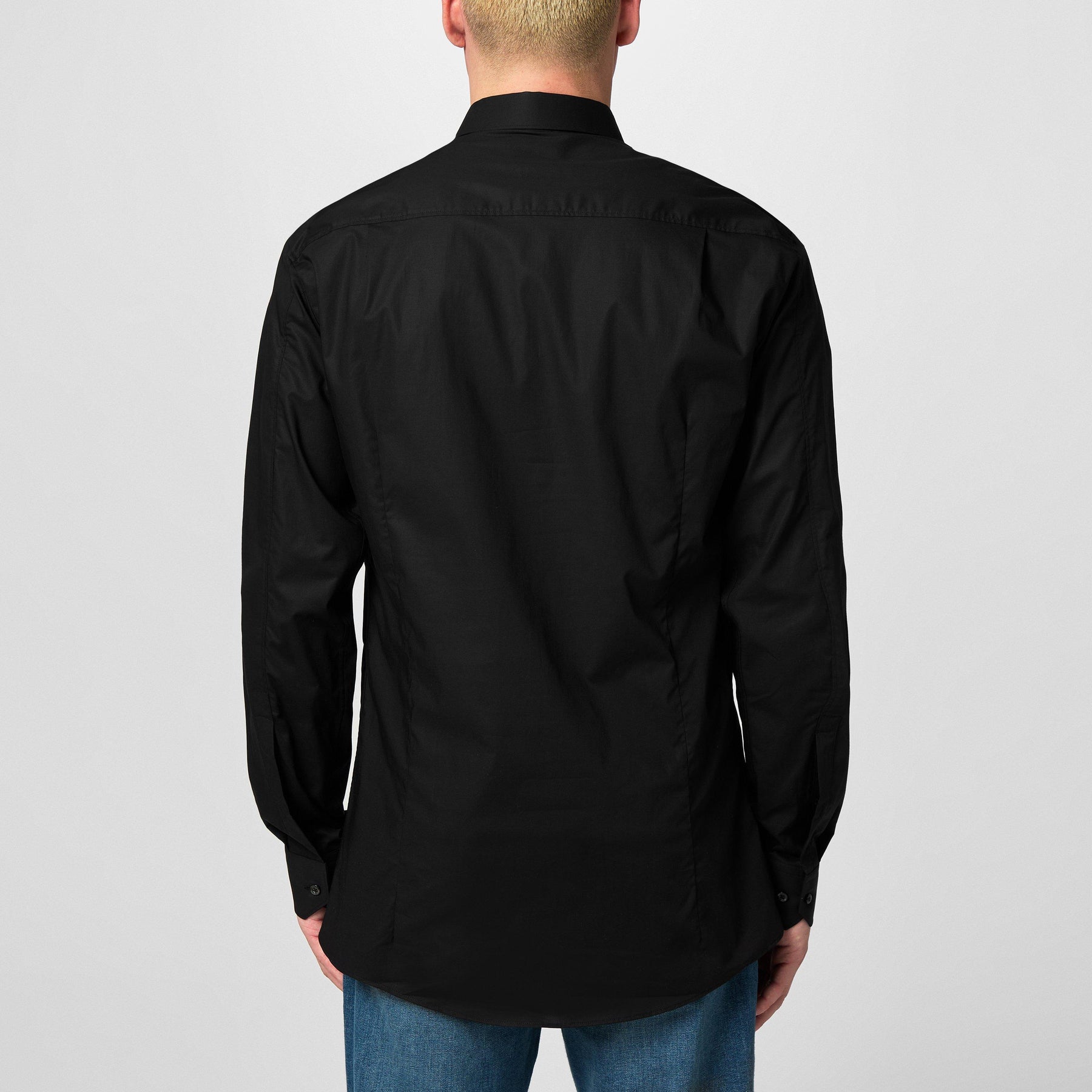 Men's Elisha Long Sleeve Plain Shirt
