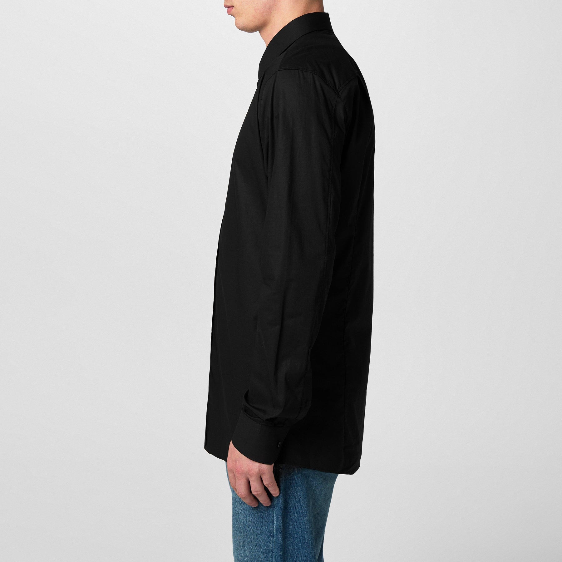 Men's Elisha Long Sleeve Plain Shirt