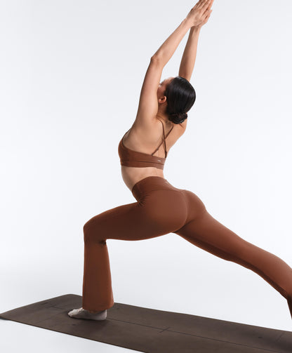 High rise Comfortlux Flare trousers