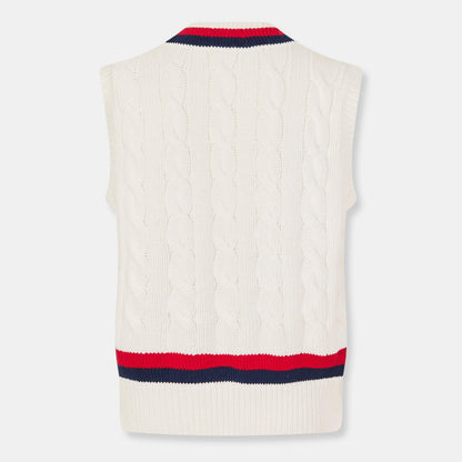 Sleeveless Cricket Sweater