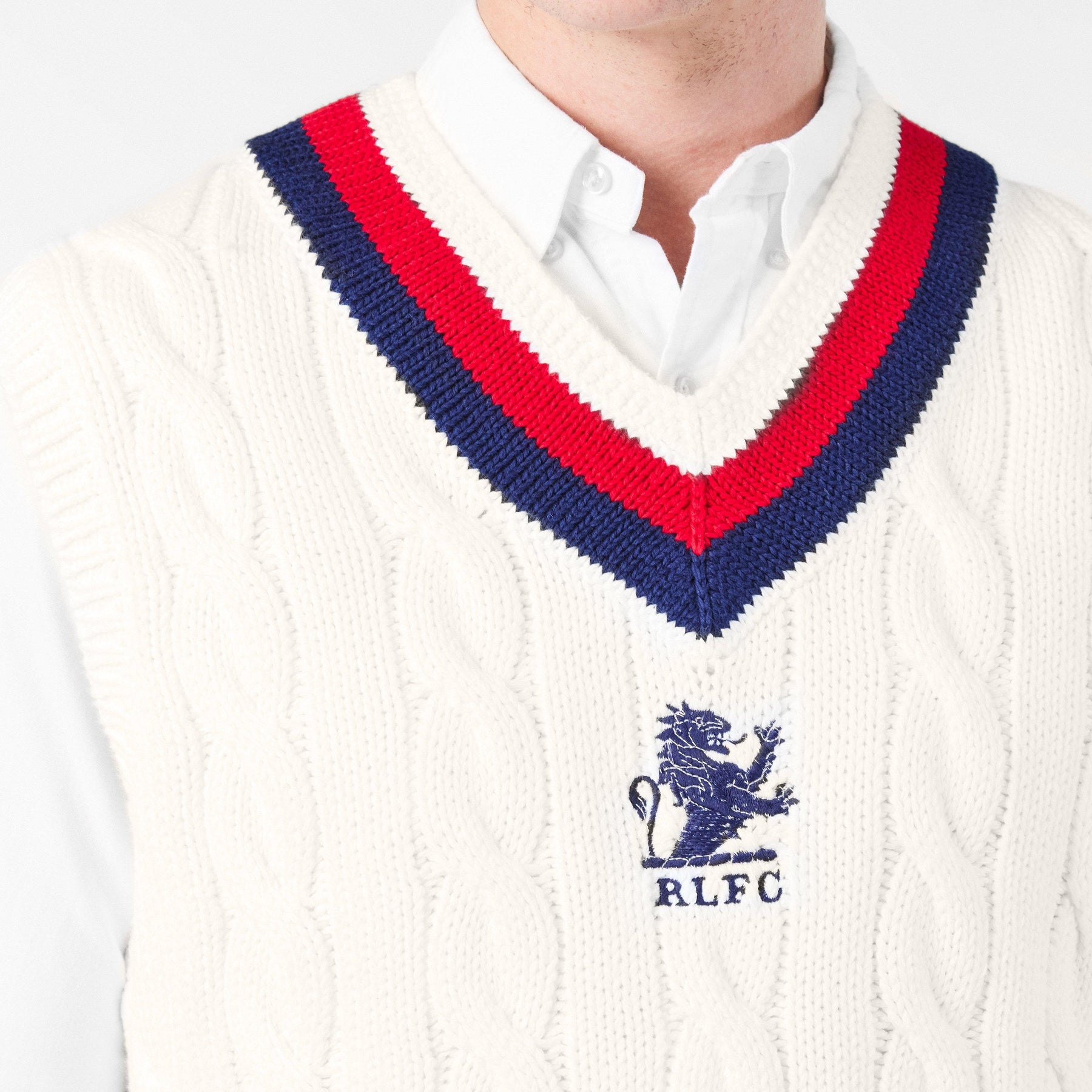 Sleeveless Cricket Sweater