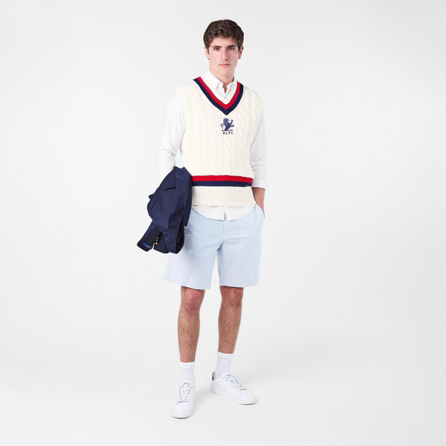 Sleeveless Cricket Sweater