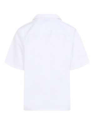 Casablanca logo-embroidered shirt