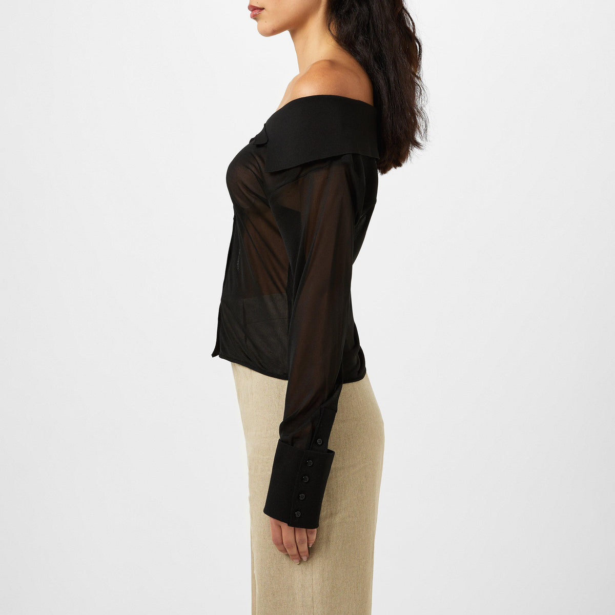 La Brezza Sheer Shirt
