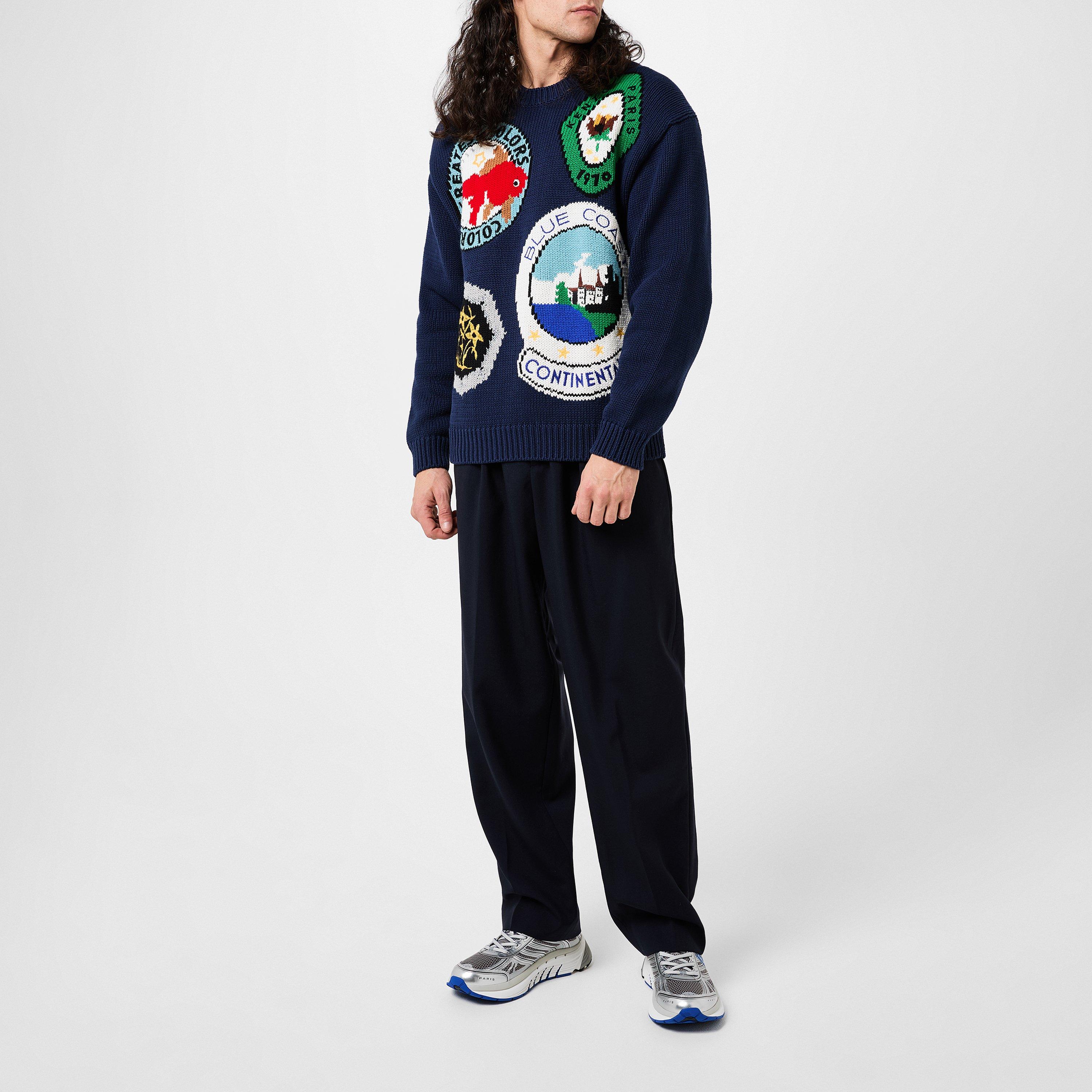 Hand-Embroidered Sweater