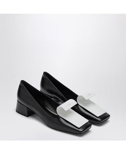 Prada Black Heeled Decollete Shoes