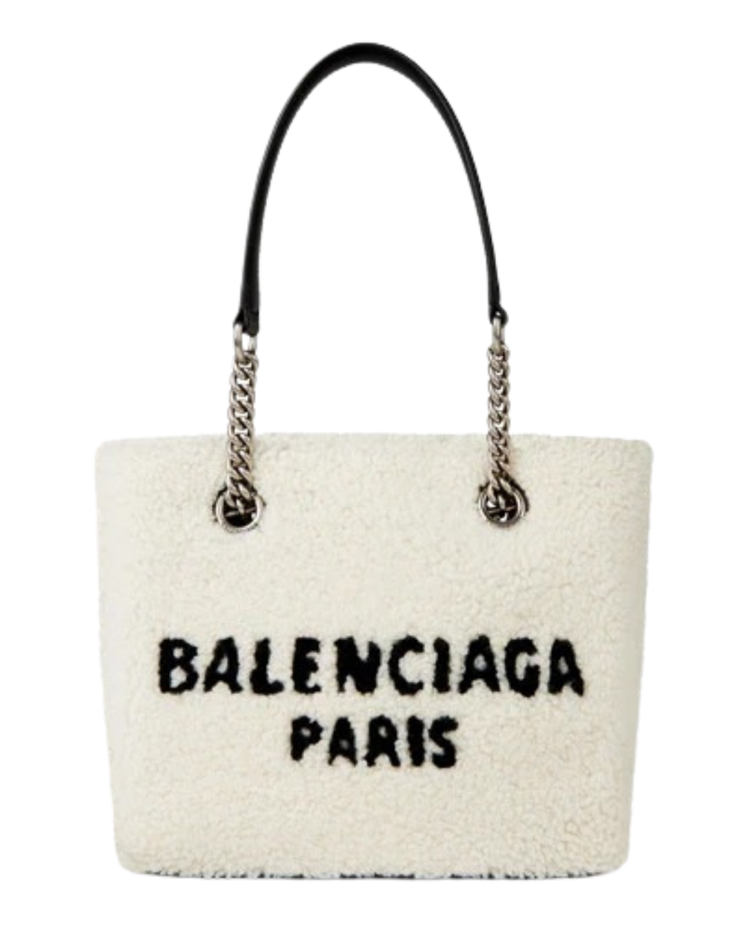 Shearling Duty-Free Tote Bag