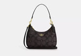 Coach Teri Hobo Bag In Blocked Signature Canvas - Bags | Shop From The Mirage