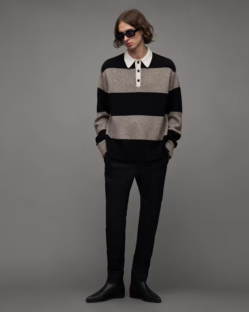 Jax Oversized Polo Jumper