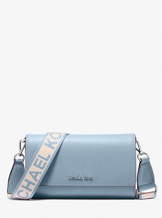 Jet Set Large Leather Crossbody Bag