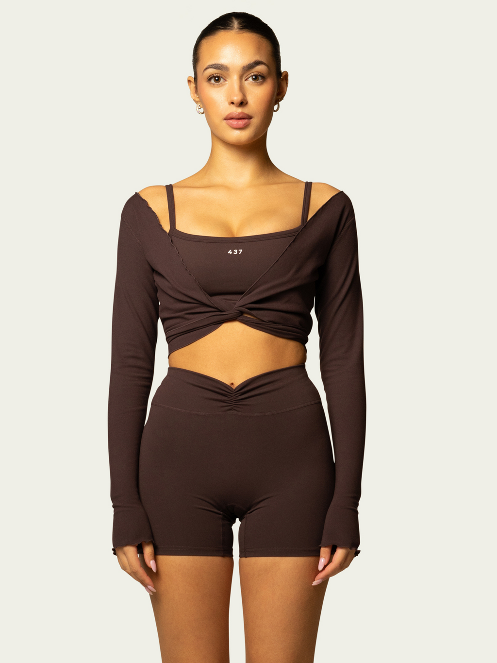The Wrap Top / Espresso