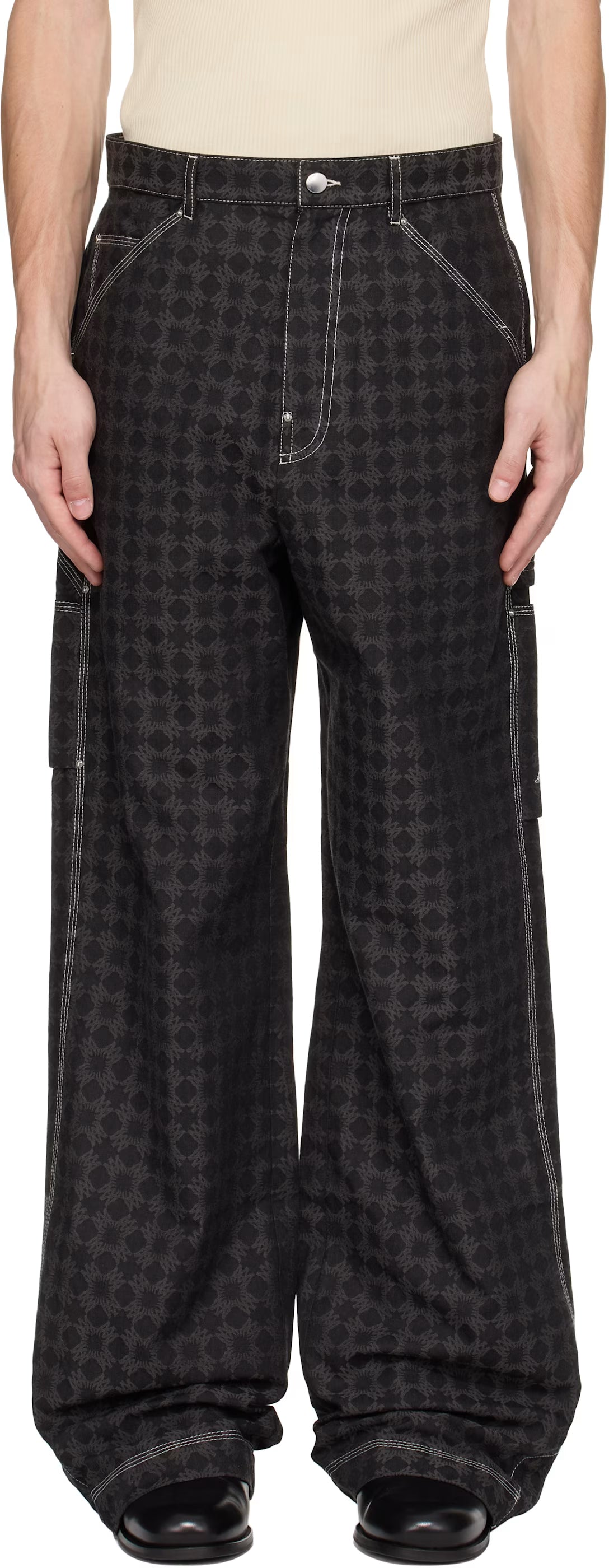 Black MA Quad Work Trousers