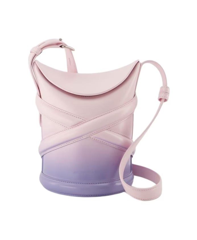 The Curve Hobo Bag - Lilac/Pink - Leather