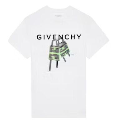 Givenchy Lock T-Shirt White