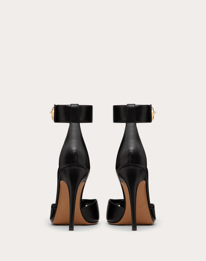 V-Logo Locker Calfskin Sandal