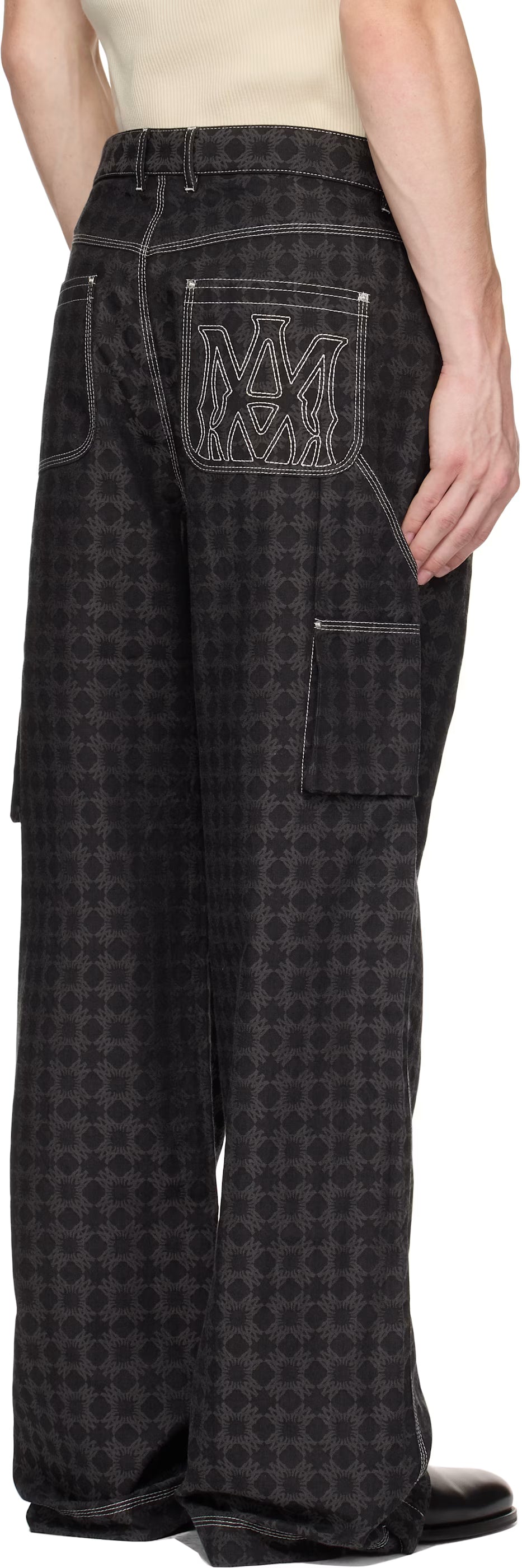 Black MA Quad Work Trousers