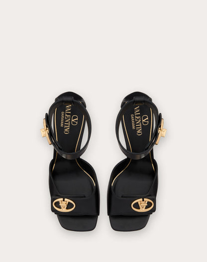 V-Logo Locker Calfskin Sandal
