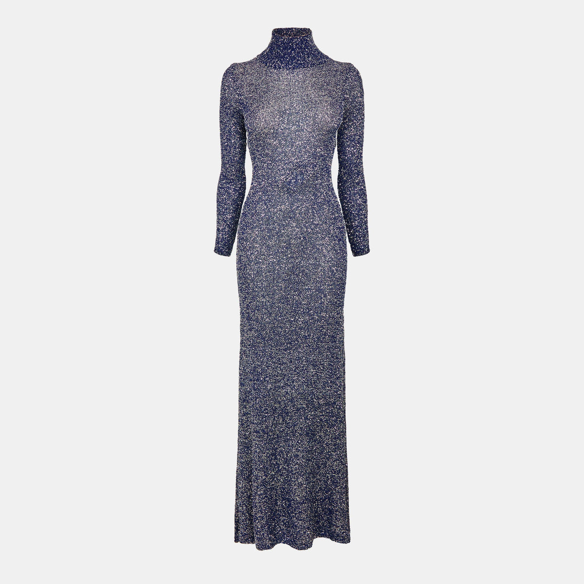 Sequin Knit Maxi Dress