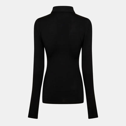 Women's Long-Sleeve Plain Shirt
