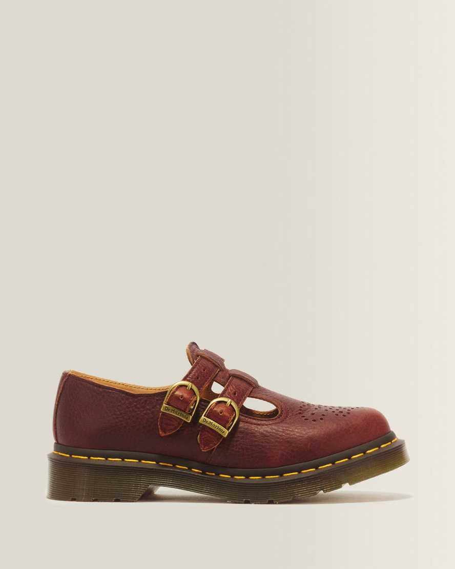 8065 Ambassador Mary Jane Shoes — Cashew