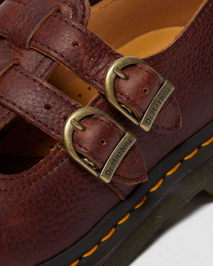 8065 Ambassador Mary Jane Shoes — Cashew