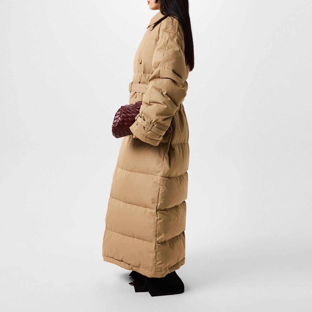 Puffer Trench Coat