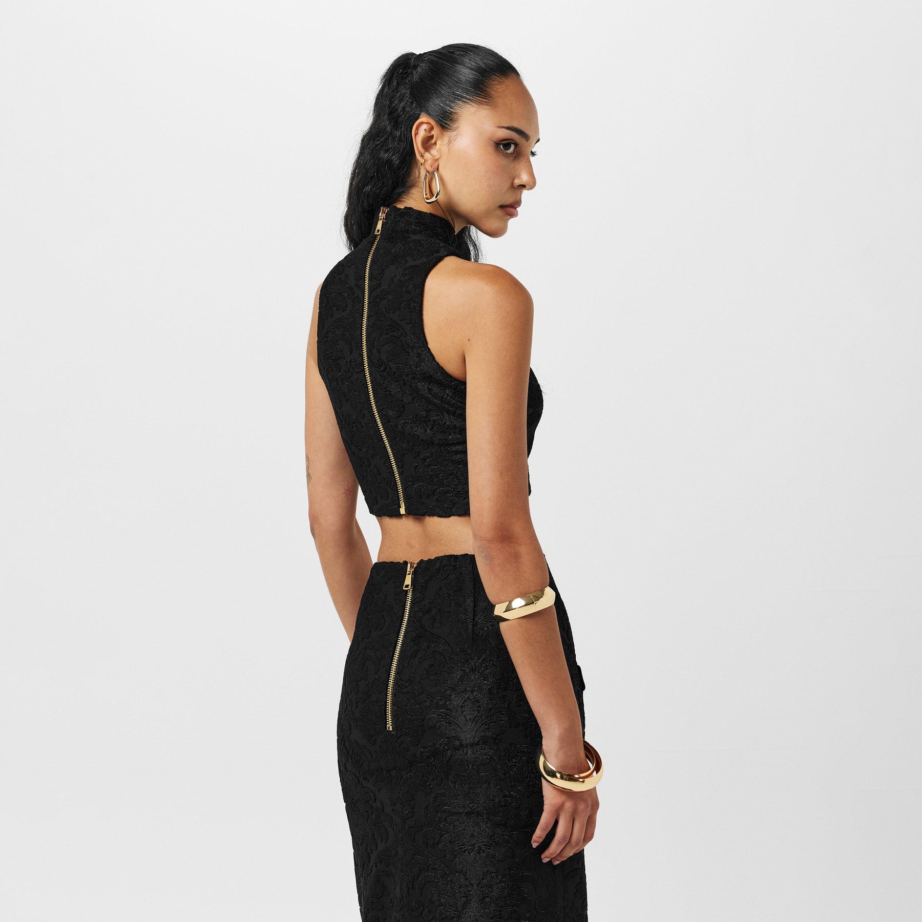 Balmain Crop Top Ld54